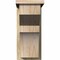 Ekena Millwork Monterey Rough Sawn Corbel w/Backplate, Douglas Fir, 8"W x 14"D x 18"H COR08X14X18MON01RDF - alternate 2